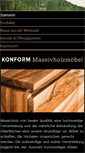 Mobile Screenshot of konform-moebel.de